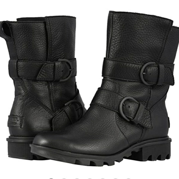 Sorel Shoes - Sorel Phoenix Moto Black